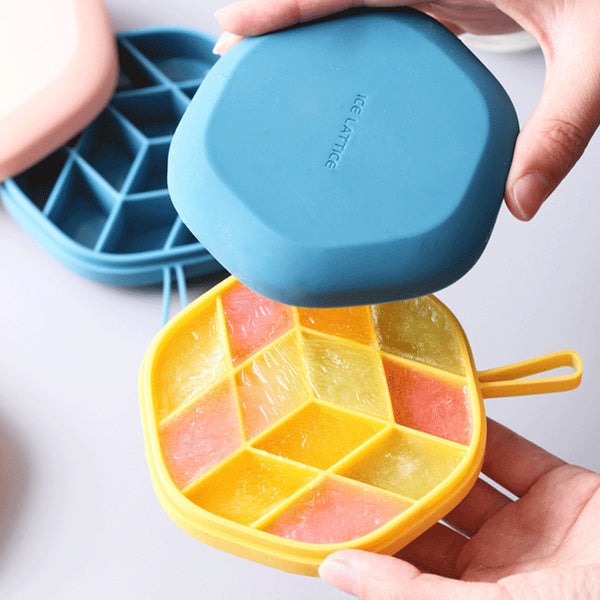 Silicone Hexagon 3D Ice Mold