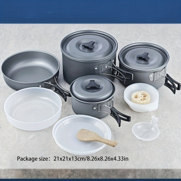 RV Camping Outdoor Folding Pot Set