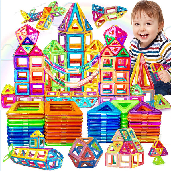 DIY Magnetic Building Blocks & Designer Construction Set