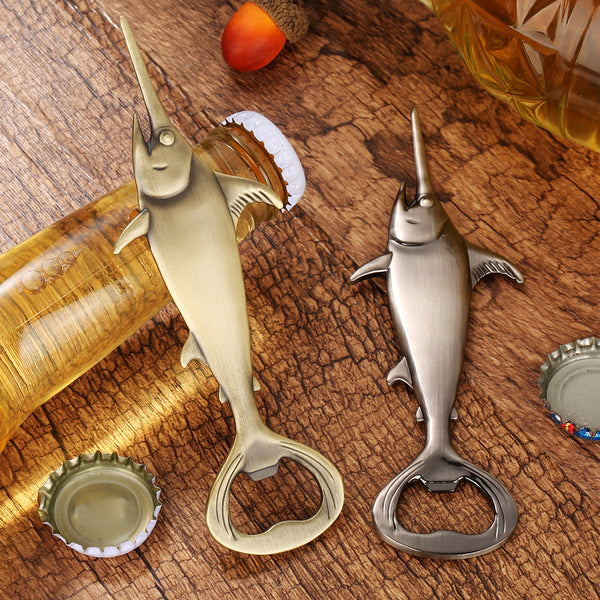 Swordfish Metal Bottle Cap Opener